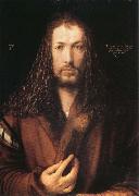 Albrecht Durer Self-Portrait with Fur Coat